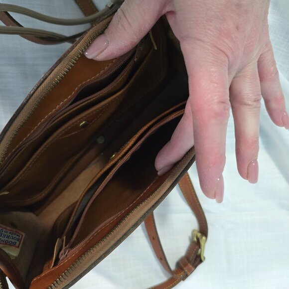 Dooney & Bourke Rich Brown Crossbody Bag - Picture 3 of 9